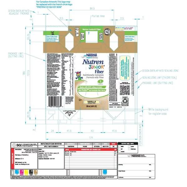 Fiber Pediatric Liquid Prebio Formula 1 8.45 fl. oz., PK24, Nestle, Mfr#: 00798716160636